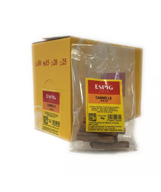 CANNELLE TUYAUX 6-8 cm - Espig - 15x50g